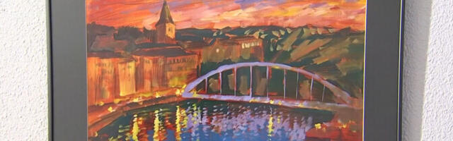 В библиотеке ТУ открылась выставка, где представлено свыше ста работ армянских художников