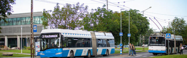 В Таллинне тестируют сеть для новых аккумуляторных троллейбусов