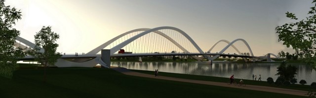 «Чудо-лебедь» — как будет выглядеть новый мост в центре Пярну