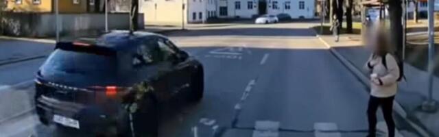 ВИДЕО | В двух шагах от трагедии: в Таллинне водитель автобуса практически спас жизнь пешеходу