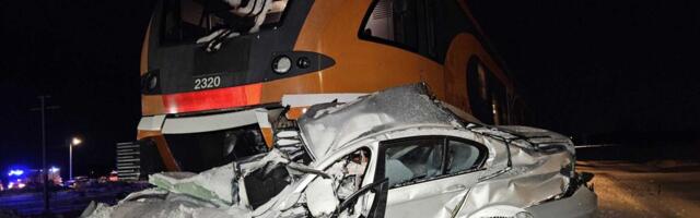 В воскресном ДТП, нарушившим движение поездов на линии Таллинн-Нарва, полиция разбираться не будет