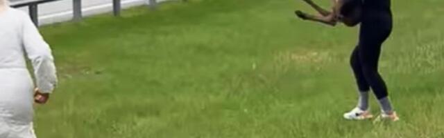 ВИДЕО | Отважные и неравнодушные женщины спасли на шоссе Таллинн - Нарва лосенка