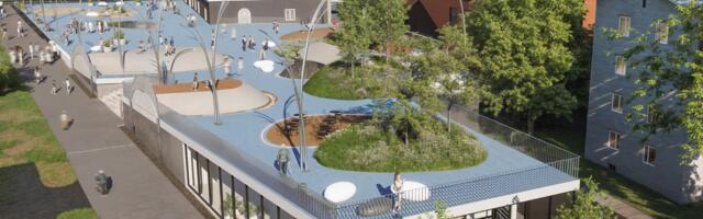 Стокгольмскую площадь достроят к концу 2027 года: зачем этому району еще одно кафе?