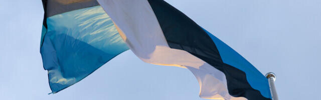 Члены Кайтселийта накануне Дня независимости подарили шести старейшинам деревень флаг Эстонии