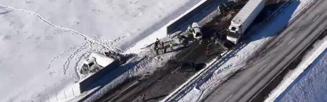 Движение на Кекавской окружной дороге возобновлено