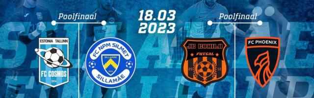 Решающие матчи Кубка Эстонии по футзалу пройдут в Силламяэ
