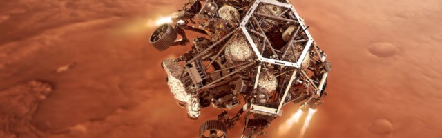 NASA впервые в истории показало видео с Марса