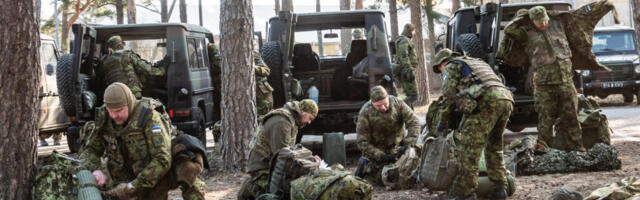 В Эстонии проходят международные военные учения