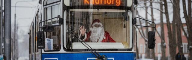Смотрите, как будет работать в праздники общественный транспорт Таллинна