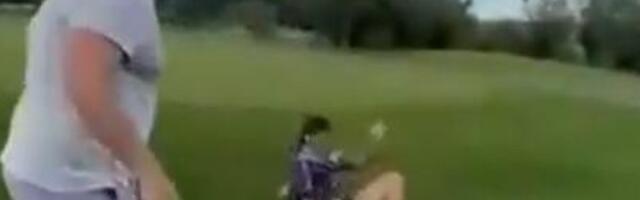 ВИДЕО | Мужчина напал на экс-игрока НХЛ во время игры в гольф — наказание последовало мгновенно