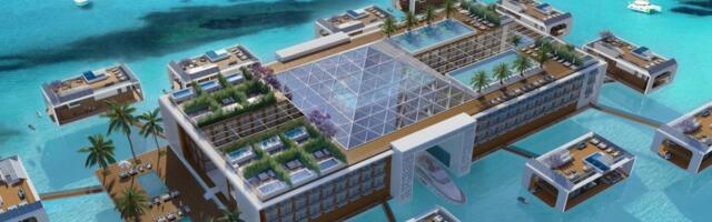 В Дубае появится плавучий отель-дворец