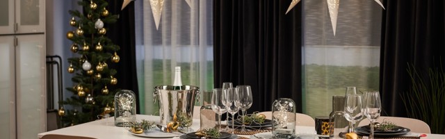 Идеи от IKEA: как украсить новогодний стол для одной семьи