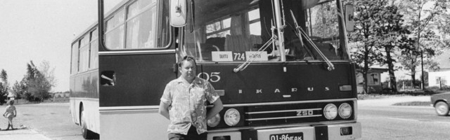 ГАЛЕРЕЯ: Автобусная линия Таллинн-Тарту отмечает 50-летний юбилей