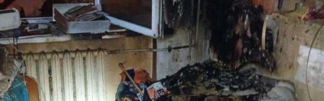 В Таллинне при пожаре в многоквартирном доме погиб пожилой мужчина