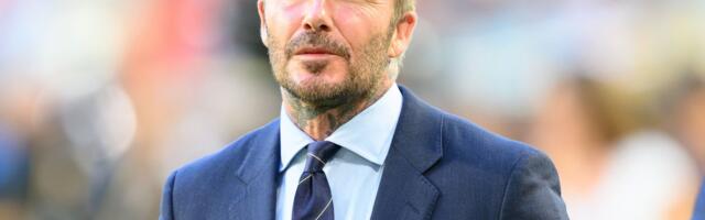 Дэвид Бекхэм госпитализирован из-за травмы, которую получил 22 года назад