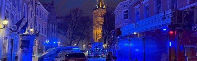 Пожар в ресторане на улице Пикк локализован