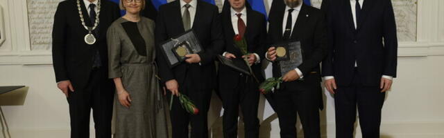 ФОТО: в здании Эстляндского рыцарства вручили государственные премии