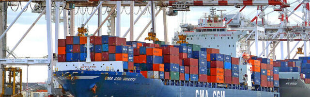 Рост внешней торговли Эстонии в апреле резко замедлился