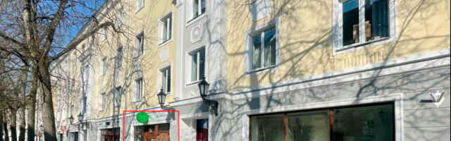 В центре Тарту ищут арендаторов для двух коммерческих помещений