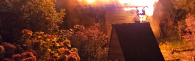 В Нарве в пожаре погиб мужчина 