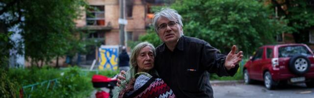 ФОТО и ВИДЕО | Житель подвергшегося атаке Киева: „Хорошая новость в том, что я все еще жив“