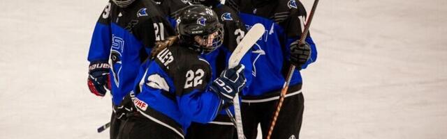 ЧМ по женскому хоккею в Кохтла-Ярве: Эстония разгромила Сингапур и получила повышение в классе