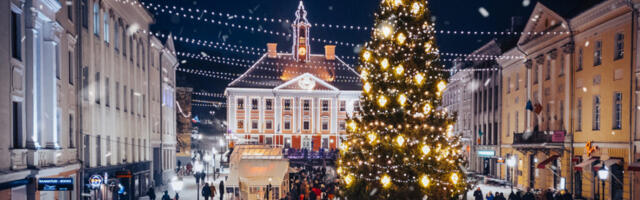 Тарту приглашает на открытие рождественского городка и катка
