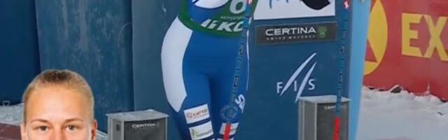 Бейтостолен: Авели Уусталу в конце финишного протокола в гонке с раздельного старта