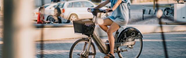 В старом городе установят 24 новые велопарковки