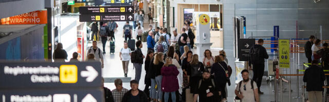 Пассажиропоток Таллиннского аэропорта сокращается третий месяц подряд