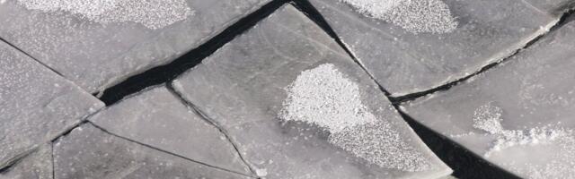 В Латвии спасли людей, унесенных в море на отколовшейся льдине