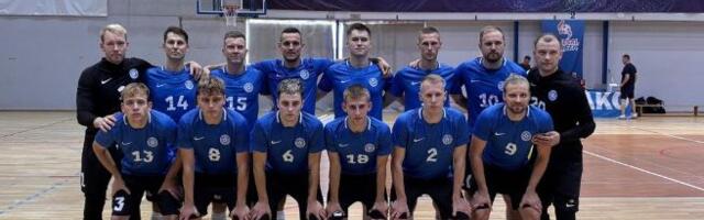 Eesti alustas saalijalgpalli turniiri kaotusega Montenegrole