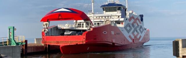 В Таллиннском порту считают недостаточными параметры нового парома для островной переправы