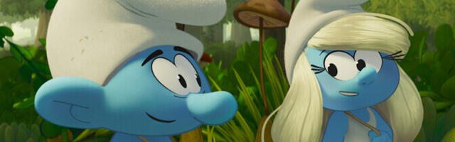 Мультфильм "Смурфики в кино" стал лидером эстонского кинопроката