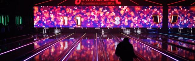 В Т1 Keskus в Ласнамяэ открылся уникальный HyperBowling
