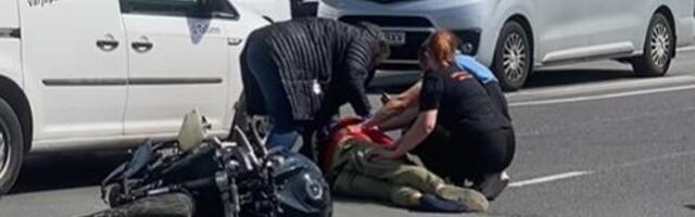 В ДТП в Таллинне пострадал мотоциклист