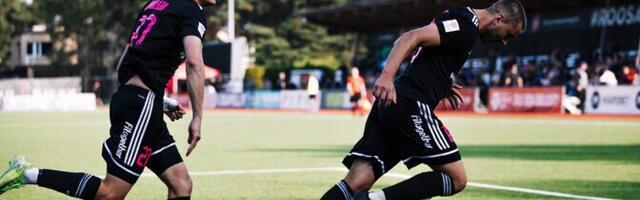 ЧЭ по футболу: "Нымме Калью" одолел "Харью" и догнал "Пайде"