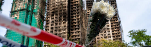 Число погибших при пожаре в высотных зданиях в Гонконге достигло 94 человек