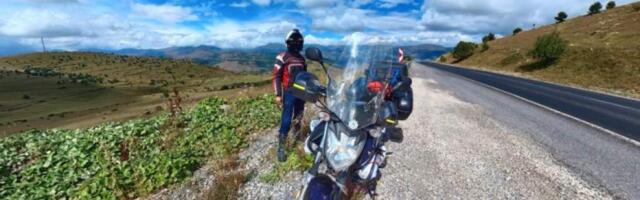 Путешествия на мотоцикле — мотоциклист проехал через семь стран мира за полтора месяца