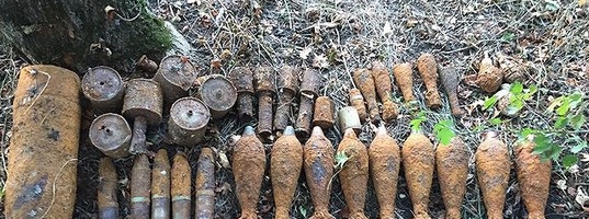 Саперы обезвредили в Ида-Вирумаа около 30 взрывных устройств военного времени