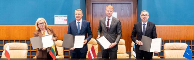 Страны Балтии и Польша подписали меморандум о защите критической энергетической инфраструктуры