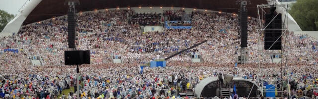 Перед концертом AC/DC в Таллинне ввели ограничения на полеты дронов и парапланов