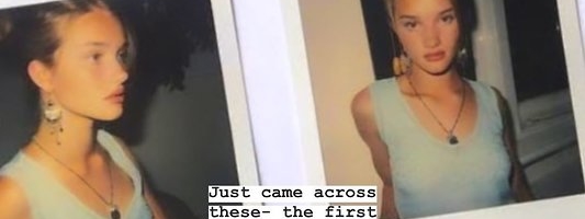 Рози Хантингтон-Уайтли показала, как она выглядела в 15 лет