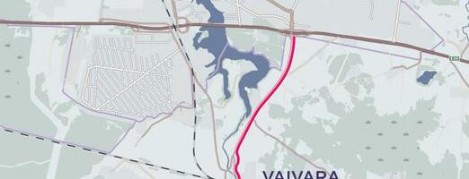 Утвержден проект строительства велопешеходной дорожки между Силламяэ и Вайвара