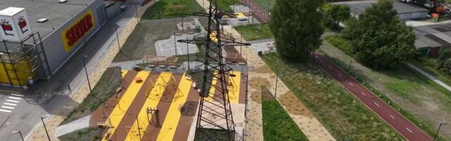 Парк Путукавяйл готов, но большинство площадок по-прежнему обнесены забором