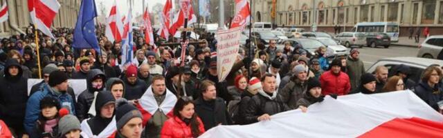 Белорусская оппозиция в Вильнюсе отметит День Воли