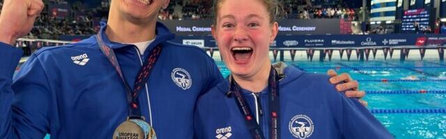 "АК+": ЧЕ по плаванию на короткой воде стал лучшим в истории эстонского плавания