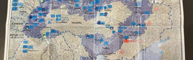 Правдива ли фотография карты Украины, демонстрирующая планы „Коалиции желающих“ по разделу страны?