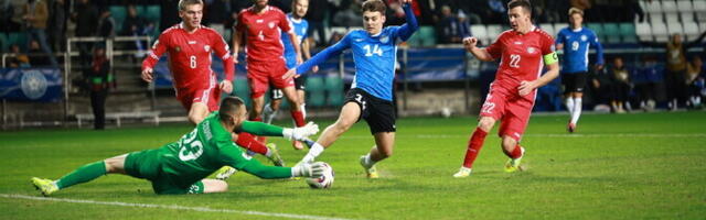 Отборочный матч ЧМ по футболу: Эстония и Молдова сыграли вничью – 1:1