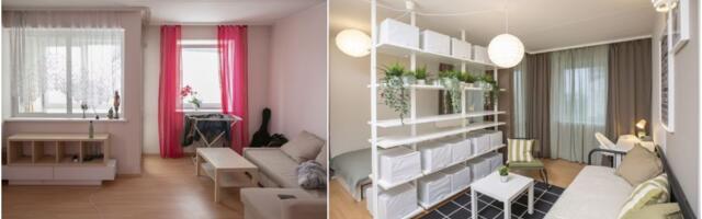 До и после: IKEA показывает, как совместить гостиную и спальню в одной комнате